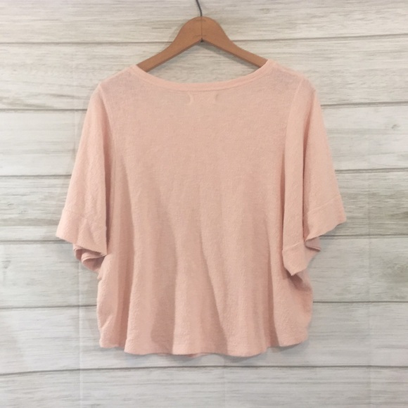 Madewell Pink Texture and Thread Cloth Shirt - Picture 6 of 7